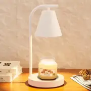 White Candle Warmer with Timer - Electric Candle Lamp for Scented Wax with 2 ...