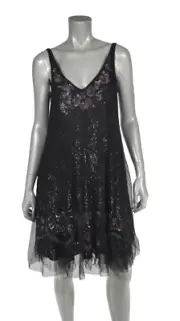 Ralph Lauren Purple Label Collection Black Silk Runway Dress 4 New $8000