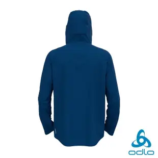 【ODLO】男 AEGIS 2.5L 防水 外套 利摩藍 暗瓦灰/銀雲(滑雪外套 外層衣 登山外套)