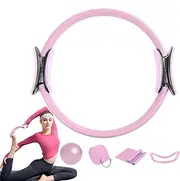 Pilates Ring for Women - Yoga Ball Ring Resistance Bands,5X Home Gym Accessories, Workout Equipment Stretching Yoga Bands, Women Exercise Equipment
