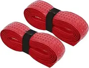 Badminton Racquet Handle Grip Tape, 2 PCS Thickened Soft Tennis Racket Grip Tape for Sports