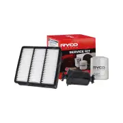 Ryco Oil Air Fuel Filter Service Kit for Mitsubishi Lancer CC 09/1992-07/1996