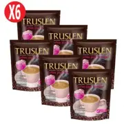 6X Truslen Instant Coffee Plus Collagen Slender Body Shape Aura Skin [15 Sachet]