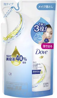 在飛比找KOKORO優惠-Dove 3 合 1 卸妝泡沫潔面乳補充裝（120 毫升）