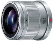 Panasonic LUMIX G 42.5mm/F1.7 ASPH./POWER H-HS043-S Silver Lens w/ Tracking NEW