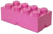 Room Copenhagen 8 LEGO Brick Box, Bright Pink
