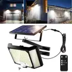 182 LED Solar Motion Sensor Light Outdoor Garden Wall Security Flood Lamp 2025