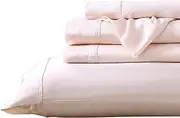 Tencel Lyocell Sateen Sheet Set, Blush, Queen