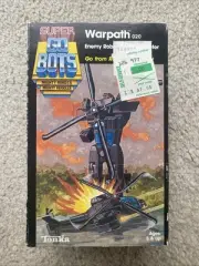 Vintage 1985 Tonka 7252 Super Go Bots Warpath 020 Enemy Robot Apache Copter MIB!