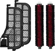 Robot Vacuum Cleaner Accessories, Base Station/Suction Station Filter and Cleaning Brushes Kit for Roborock S8 Pro Ultra, Set Includes Filter Suction Station x 2, Cleaning Brushes x 2