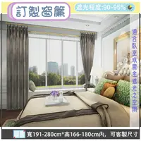 在飛比找PChome24h購物優惠-【宜欣居傢飾】真愛─壓花素色遮光窗簾_咖-W191-280c