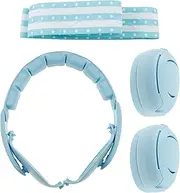 2Pcs Ear Protection Baby Headphones, Foldable Newborn Ear Protectors, Noise Cancelling Headphones EarMuffs, with Noise Cancelling Adjustable Headband, for Travel Outdoor