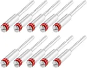 10PCS 2.35mm Polishing Wheel Mandrels Diamond Cutting Disc Mandrel Cut-Off Wheel Holder Compatible with Dremel Accessories Rotary Tool Hand Tool Accessories