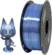 Silk Silver PLA Filament CC3D 1KG Metal Color Gradient Shiny Material