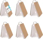 Index Cards,300 Pieces 2.2 X 3.5 Inches Flash Cards White Study Note Kraft Paper