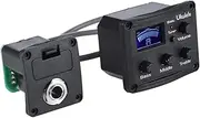 JOINPAYA Chromatic Tuner Piezo Pickup 3-band Eq for Ukulele Guitar Preamp Amplifier