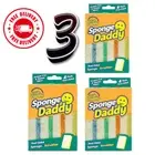 3x Scrub Daddy Sponge Daddy Multipurpose Cleaner - Dual sided Scrubber + Sponge