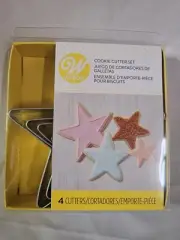 Wilton Star Cookie Cutter Set - 4pc - New In Box
