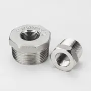 Bsp Male to Female Reducing Bush Bsp Adaptors Nipple-Socket Stainless Steel 304
