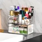 Stackable Storage Makeup Container Transparent Organizer Box