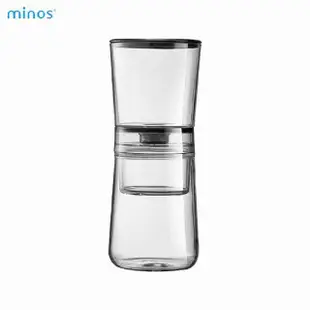 【Minos】冰滴咖啡壺 350ml(外部輕鬆調節滴速、可無耗材、在家做冰滴)