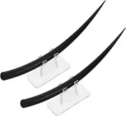 Ipetboom 2pcs Eyelash Training Model for Realistic Demonstration Curl Wispy False Lashes Display Tool for Beauty Schools and Home Use Durable Eyelash Teaching Supplies