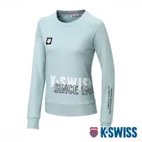 在飛比找PChome24h購物優惠-K-SWISS Modern Sweatshirt圓領長袖上