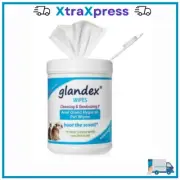 GLANDEX ANAL PET WIPES 75s Fresh Scented Wipes