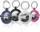 4 Pack Airtag Keyring for Apple Air Tags Holder, Waterproof Airtag Case with Ant
