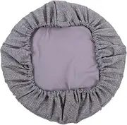 Totority Camping Stool Seat Cushion Portable Folding Design Outdoor Leisure Chair Pad Space Saving Cushion for Home and Travel Comfortable Grey Style