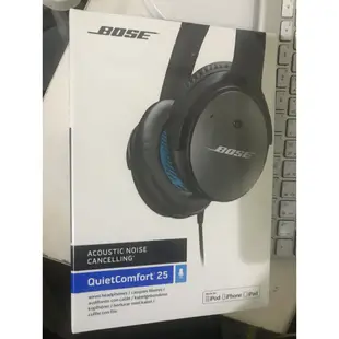 [新品] Bose QC25 抗噪耳機 iPhone (全新未拆, 美國帶回)