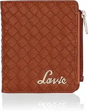 [Lavie] Women's Small Bifold Purse | Ladies 2 Fold Wallet, Tan, S