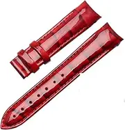[BHUTMPJK] HPEPGCUCNT Bright Leather Watch Strap Fit For Tissot 1853 T035 Women T035210a T035207a Waterproof Watchband Accessories 18mm Bracelet