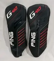 **NEW/AUTHENTIC** Ping G410 Driver Black/Red Golf Club Head Cover.