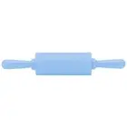 New NOn Stick Silicone Rolling Pin Pastry Dough Roller Baking Tool With