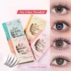 Eyelash Extension False Eyelashes Glue Free NO Glue Lashes