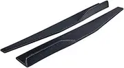 Car Side Skirts Extension Rocker Lip Splitters Compatible for Lexus Mercedes Benz W205 W203 W212 W124 W204 AMG Volvo XC90 S60 V40 S80 XC60(45cm Carbon)