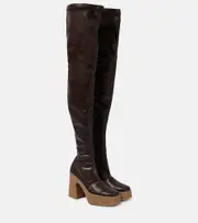 [Stella McCartney] Stella McCartney Over-the-knee boots AU 5 brown