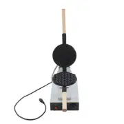 Egg Cake Machine 1400W Stainless Steel Bubble Waffle Maker Non Stick Coating US