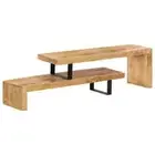 vidaXL TV Stand Solid Mango Wood 2BB