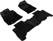 2013-2021 Toyota 4Runner 3D MAXpider All-Weather Floor Mats - 2 Rows - Black