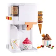 NEW Household Ice Cream Machine Auto Ice Cream Maker Fruit Ice Cream Machine