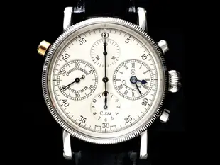 【北林流當品】瑞寶 Chronograph Chronoswiss 38mm 計時碼表 自動上鍊