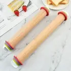 with Scale Adjustable Rolling Pin 36/43cm Dough Roller Noodle