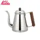 KALITA 不鏽鋼原木手把波紋手沖壺 1.0L (#52073)