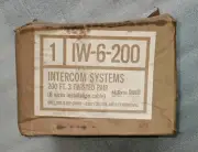 NuTone Scovil Intercom Systems IW-6-200 6 Wire Installation Cable 200 Feet Spool