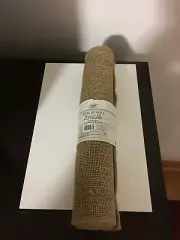 BRAND NEW LIVE LAUGH CRAFT BURLAP ROLL 12 INCHES X 3 YARDS