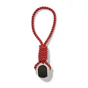 Juni Fetch Ball Rope Tug Dog Toy Red