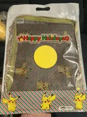 Pikachu Central Pattana Happy Holidays Travel Bag Set - 6 Pieces