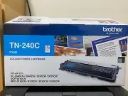 Genuine Brother Colour Toner CYAN TN-240C